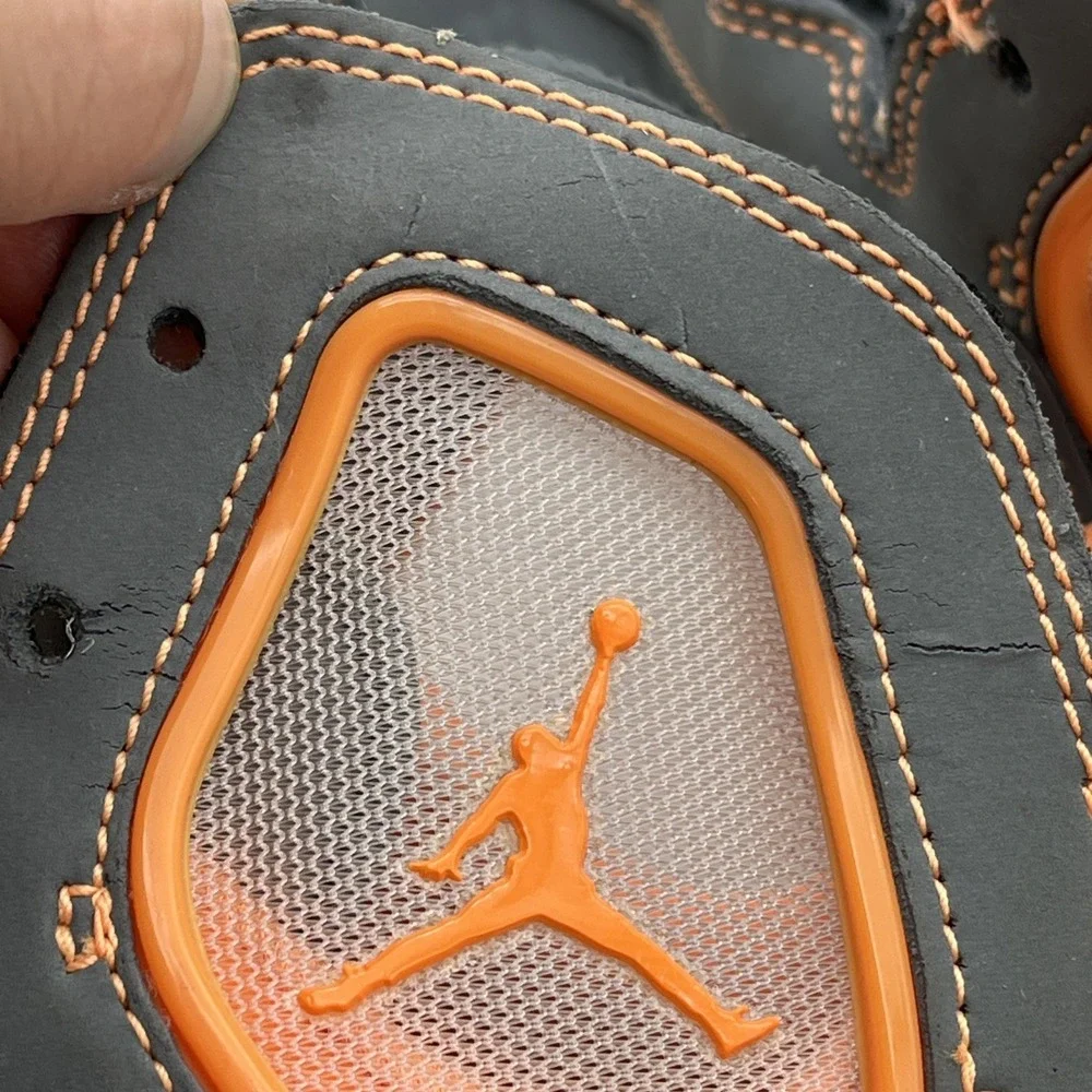 2013 Jordan‎ Flight Luminary Cool Gray Bright Citrus 551820-027 Men's Size 8